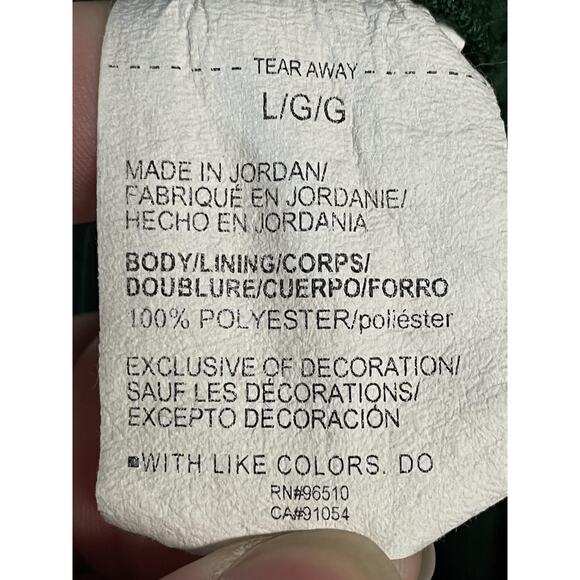 Under Armour Shorts Mens Large Green Mesh Athletic Lined Drawstring - Picture 9 of 12